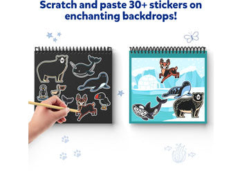 Skillm - Magical Scratch Art Amazing Animals - Modern Brands Australia