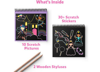 Skillm Magical Scratch Art Unicorns & Princesses - Modern Brands Australia