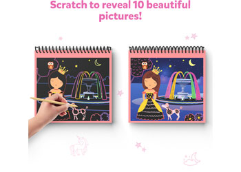 Skillm Magical Scratch Art Unicorns & Princesses - Modern Brands Australia