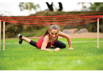 Slackers - Ninja Obstacle Course w/ Bounce Balls - Modern Brands Australia