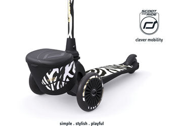 Scoot & Ride - Highwaykick 2 - Zebra - Modern Brands Australia