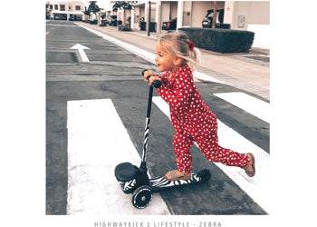 Scoot & Ride - Highwaykick 2 - Zebra - Modern Brands Australia