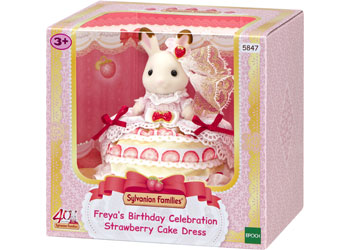 SF - Freya's Birthday - Strawberry Cake Dress - Modern Brands Australia