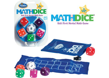 ThinkFun - Math Dice Jr - Modern Brands Australia