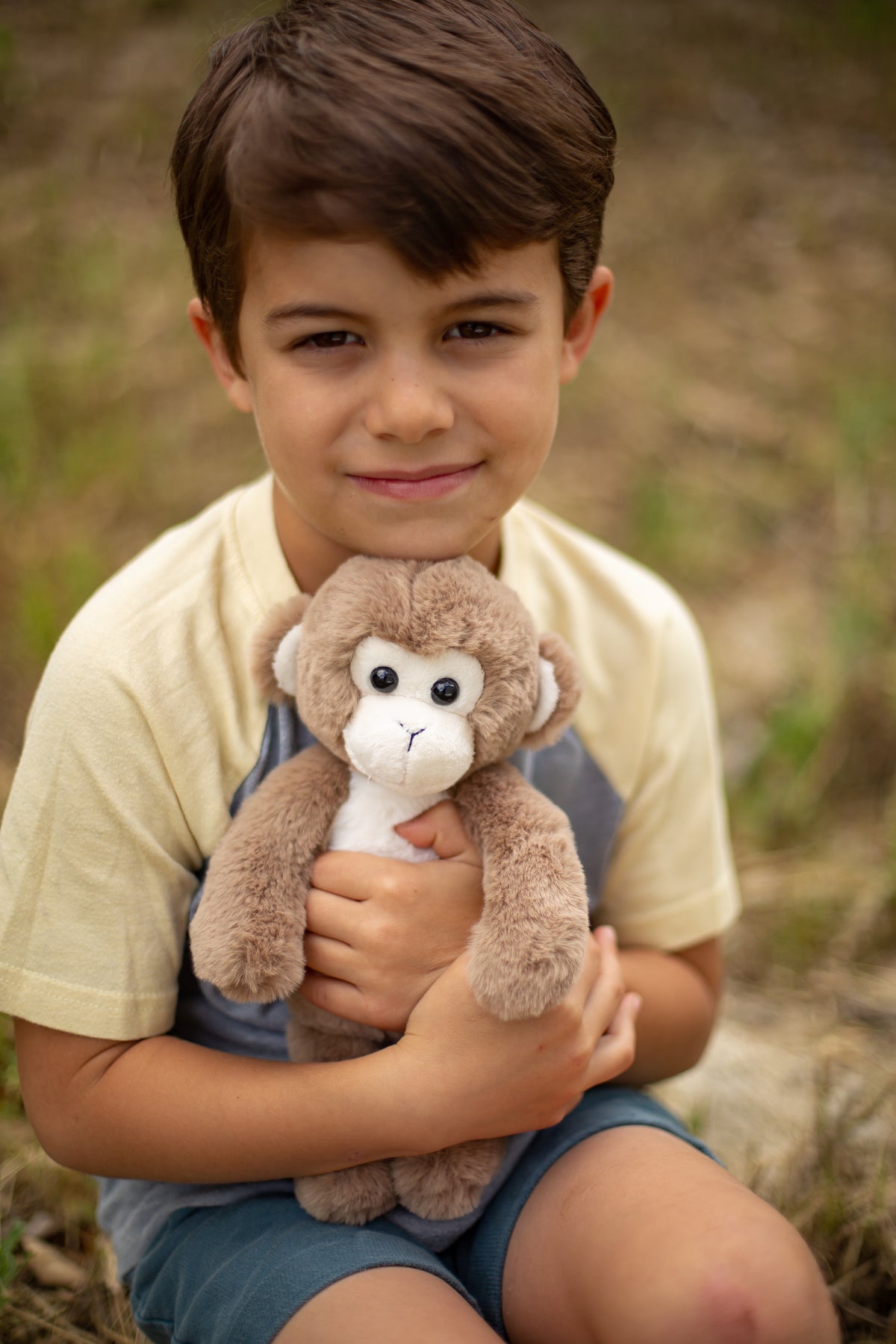 World's Softest Plush - Tan Monkey - 25cm
