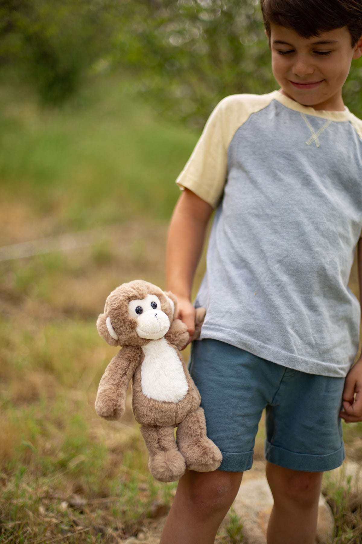 World's Softest Plush - Tan Monkey - 25cm
