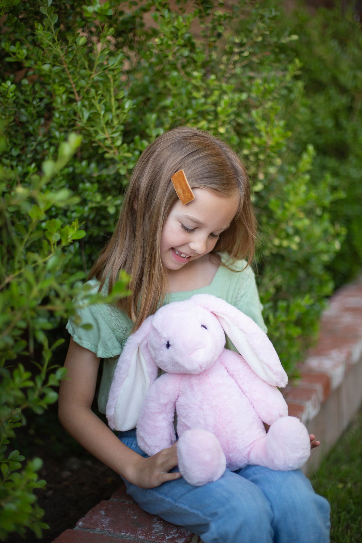 World's Softest Plush - Pink Bunny - 40cm