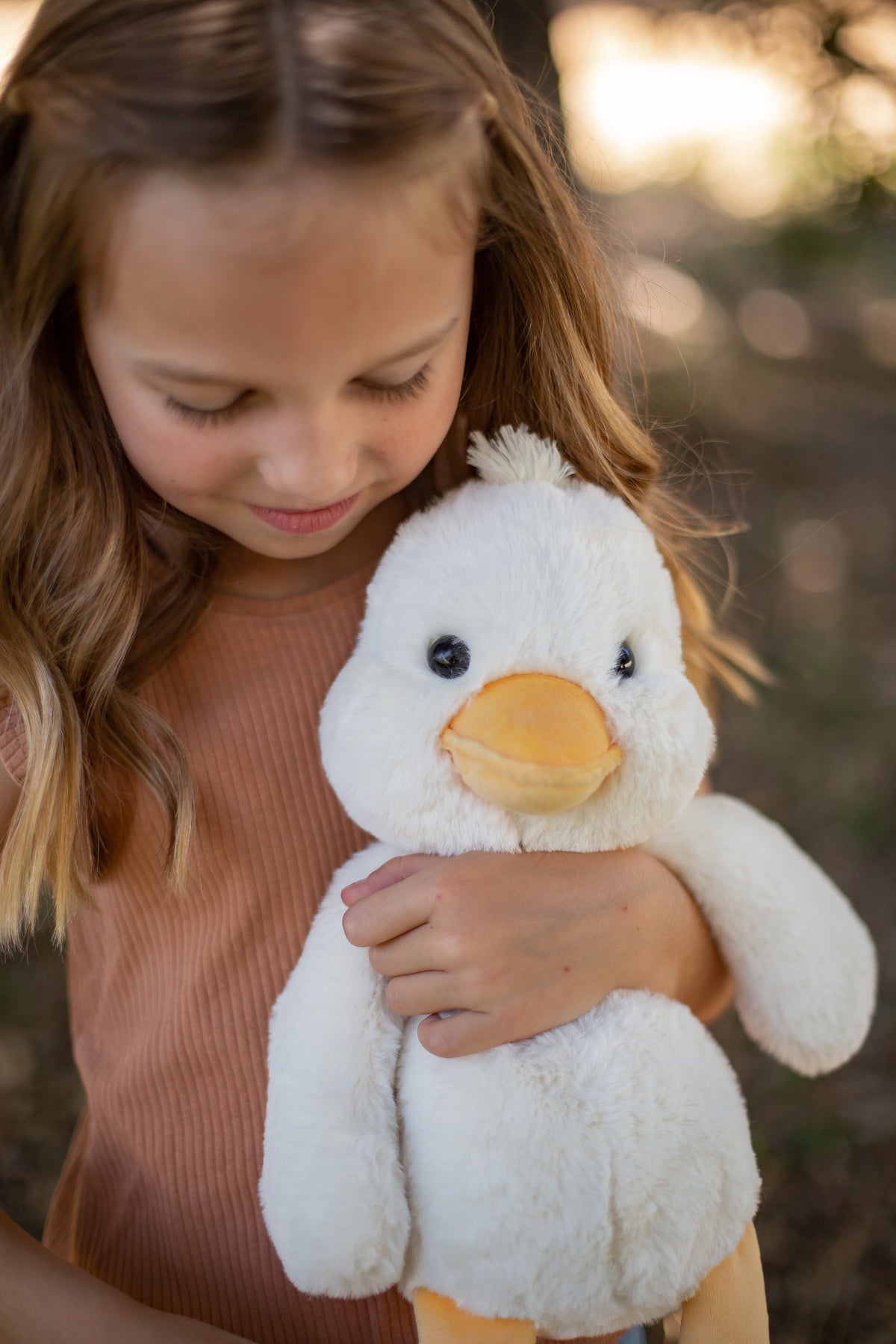 World's Softest Plush - Cream Duck - 40cm