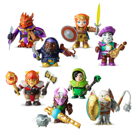 Dungeons & Dragons Questers WAVE 1 ADVENTURERS ASST CDU6