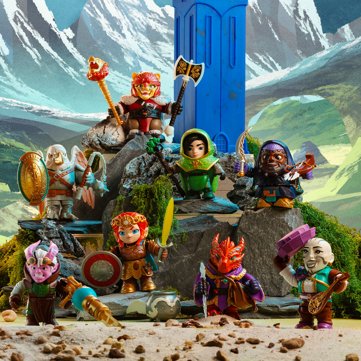 Dungeons & Dragons Questers WAVE 1 ADVENTURERS ASST CDU6