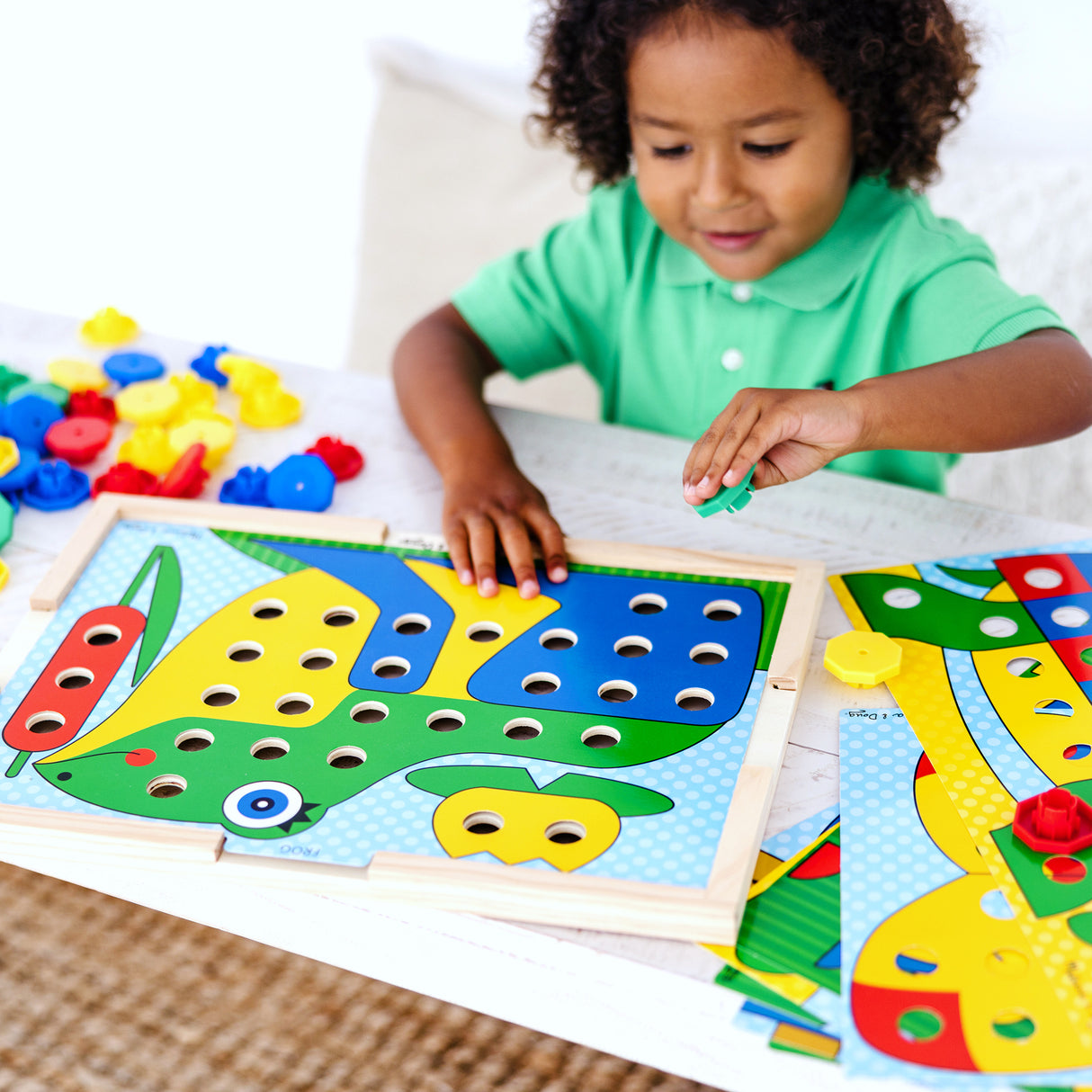 Melissa & Doug - Sort and Snap Colour Match