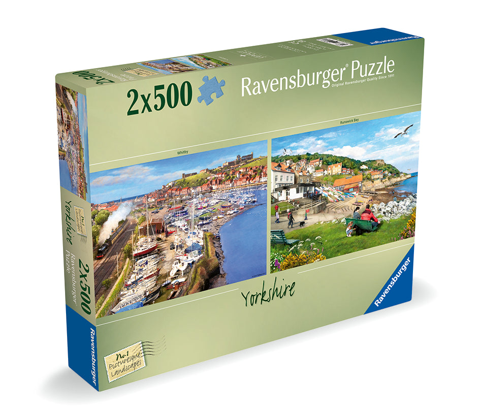 Ravensburger - Picturesque Yorkshire Puzzle 2x500 Pieces