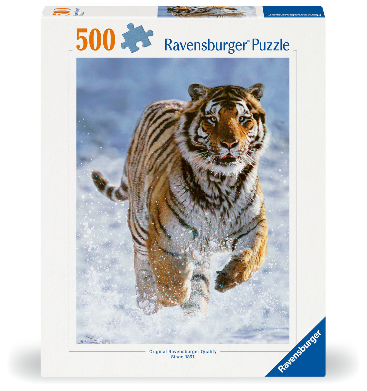 Ravensburger - Tiger in Winter Puzzle 500 Pieces