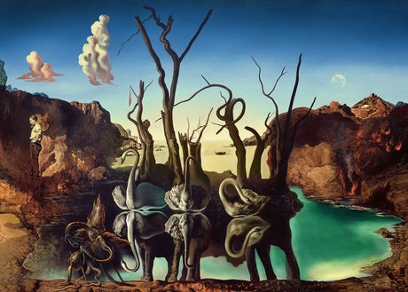 Ravensburger - Salvador Dali: Swans Reflecting Elephants Puzzle 1000 pieces