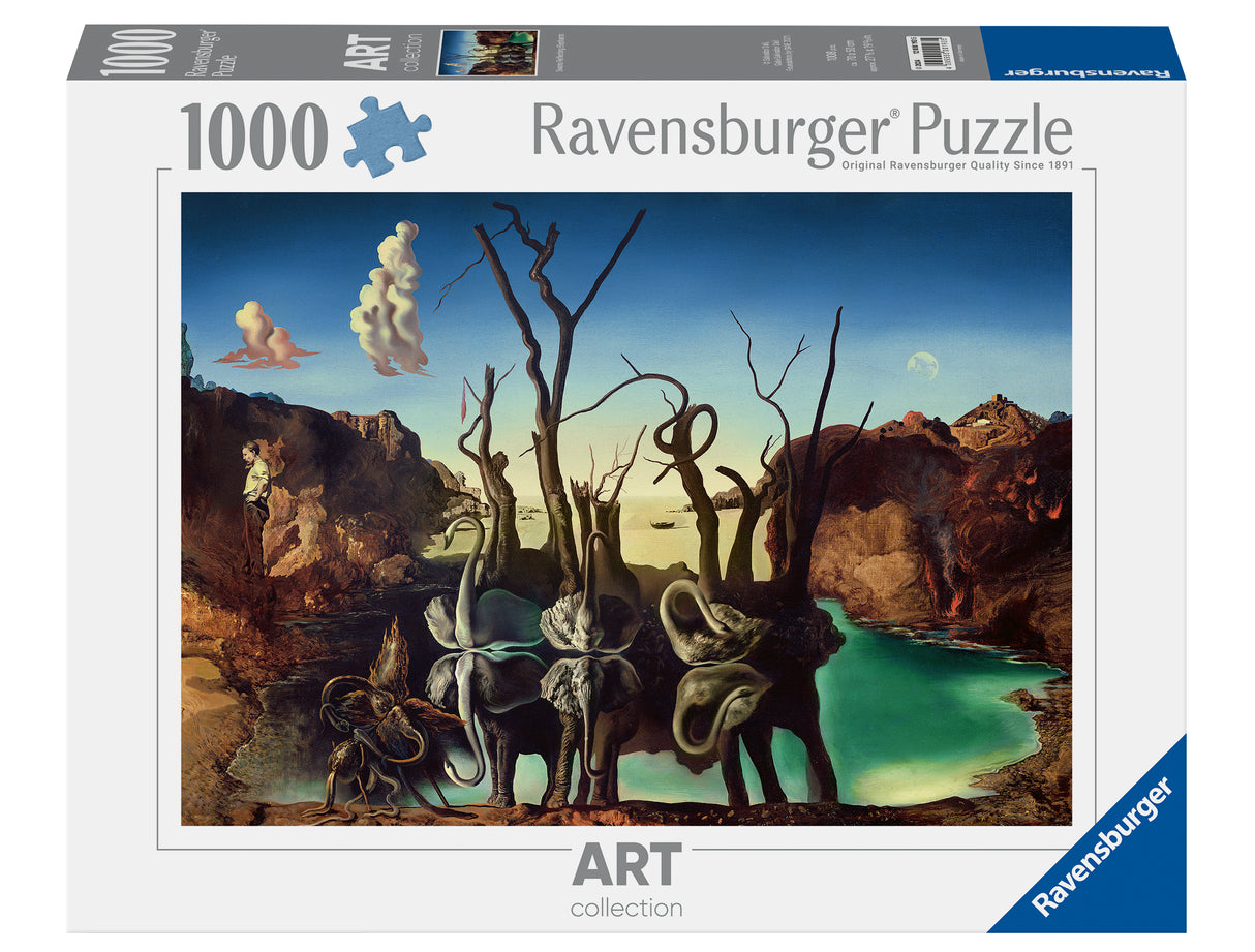 Ravensburger - Salvador Dali: Swans Reflecting Elephants Puzzle 1000 pieces