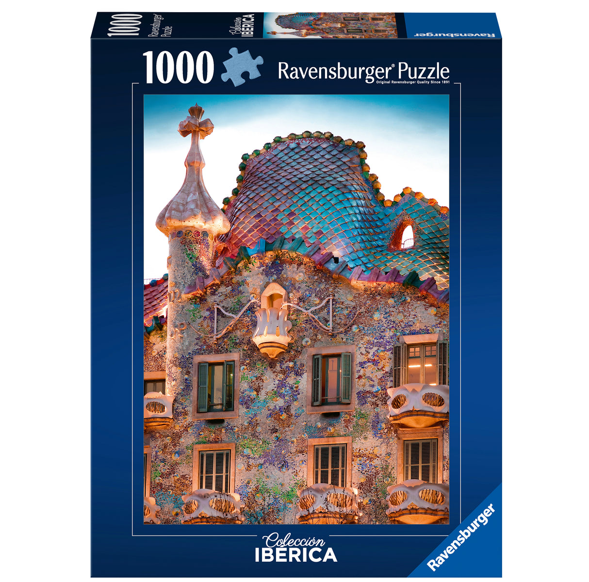 Ravensburger - Casa Batllo Barcelona Spain Puzzle 1000 Pieces