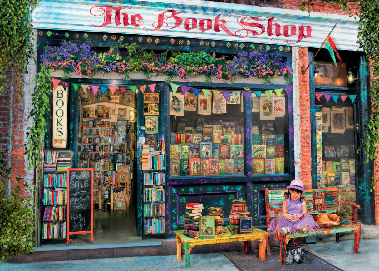 Ravensburger - The Bookshop Puzzle 1000 Pieces