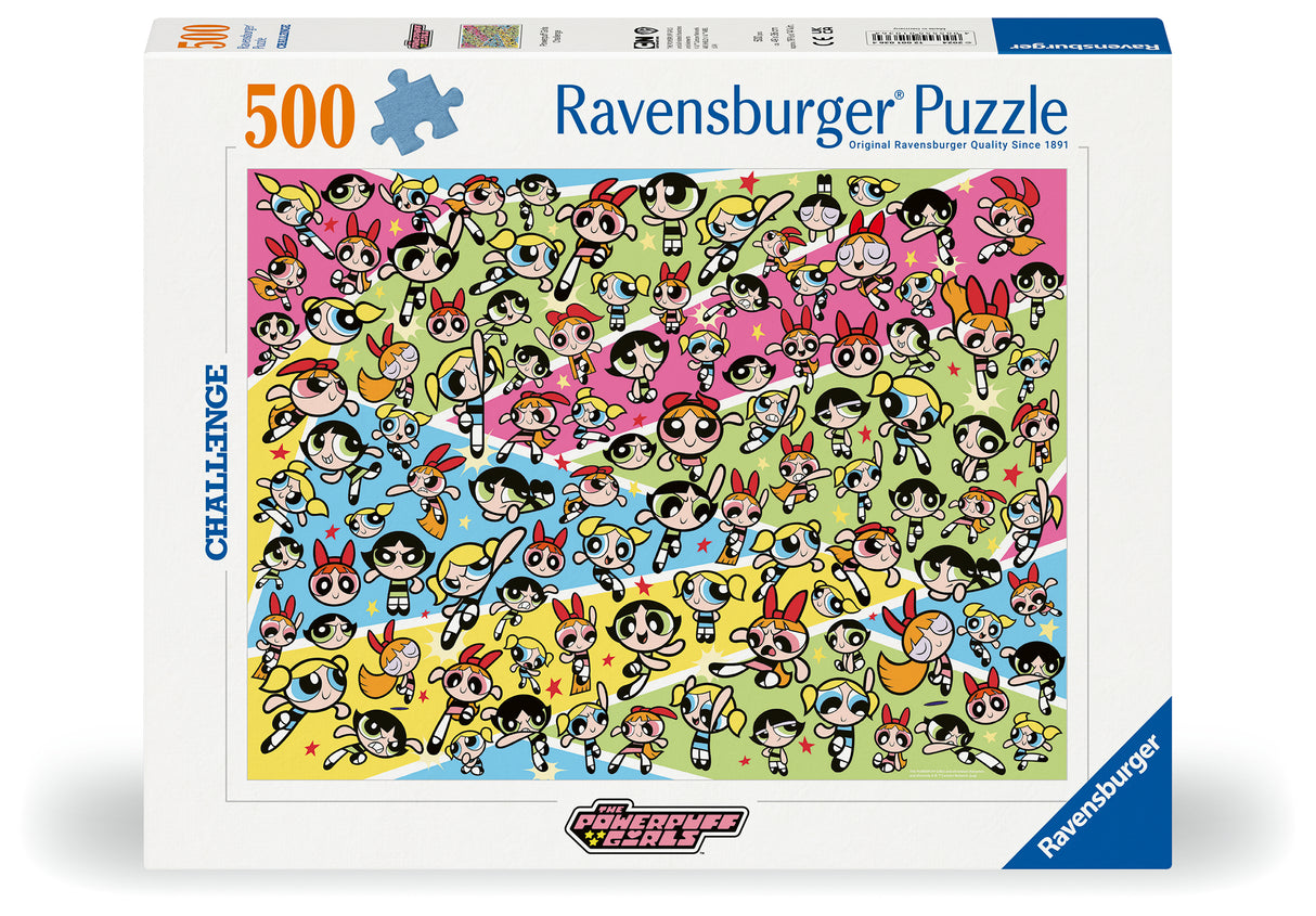 Ravensburger - Powerpuff Girls Challenge Puzzle 500 pieces