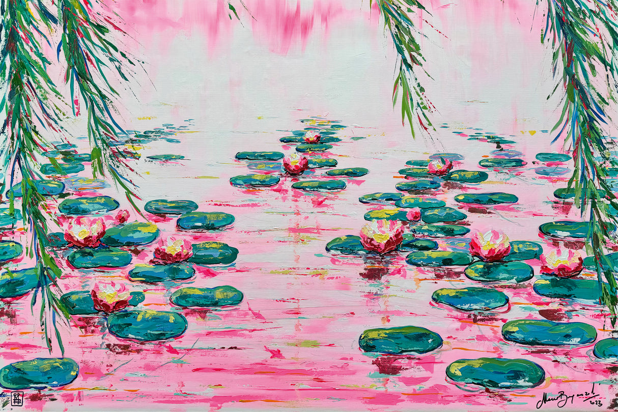Ravensburger - Mauro Bergonzoli: Pink Water Lillies 4000 pieces