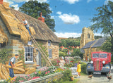 Ravensburger - Happy Days: Village Life 4x500 pieces