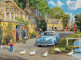 Ravensburger - Happy Days: Village Life 4x500 pieces