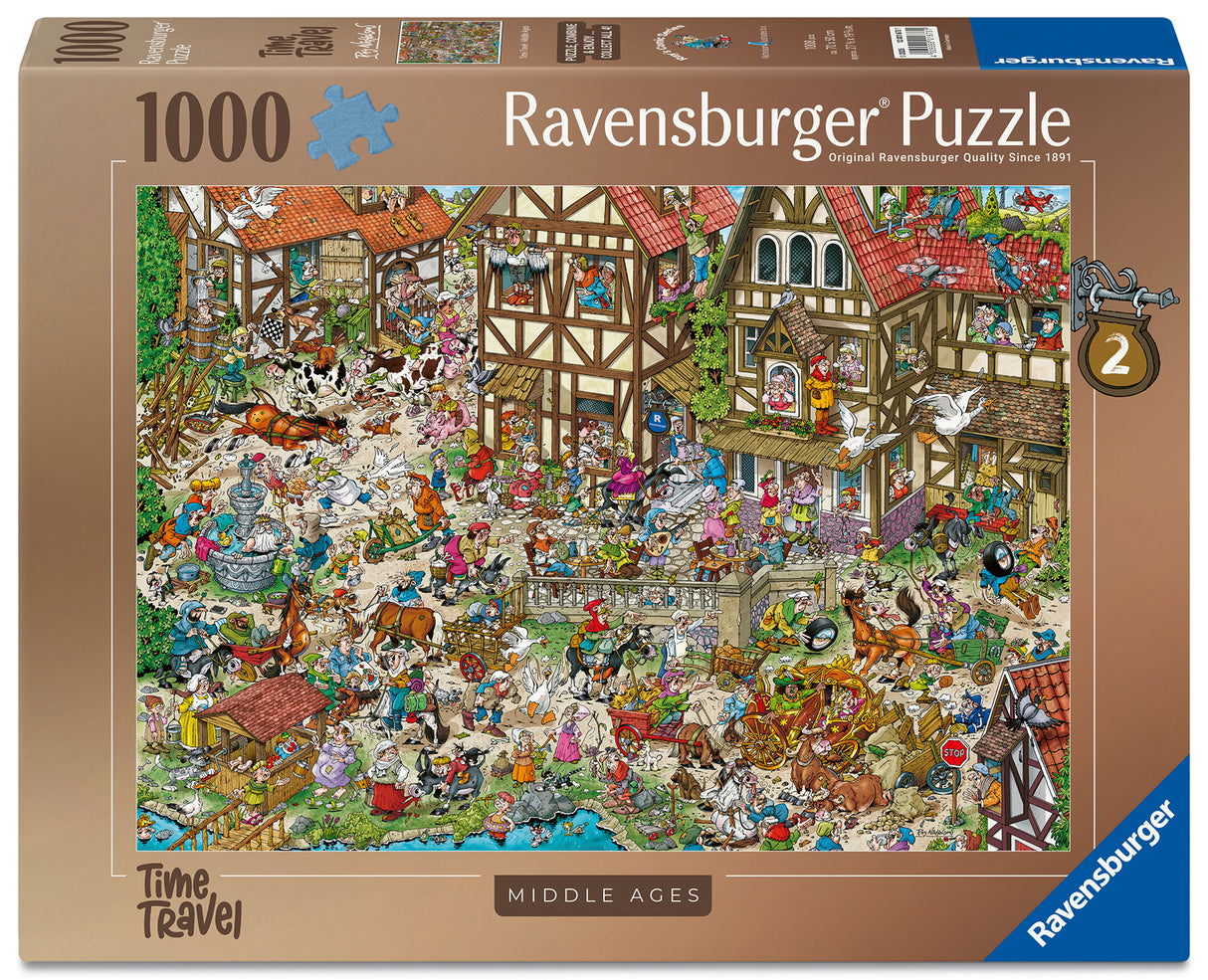 Ravensburger - Ray's Comic Series: Time Travel 1000 pieces