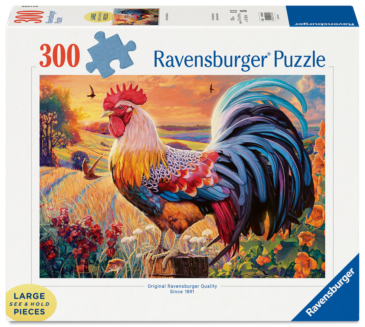 Ravensburger - Cock-A-Doodle-Doo 300 pieces