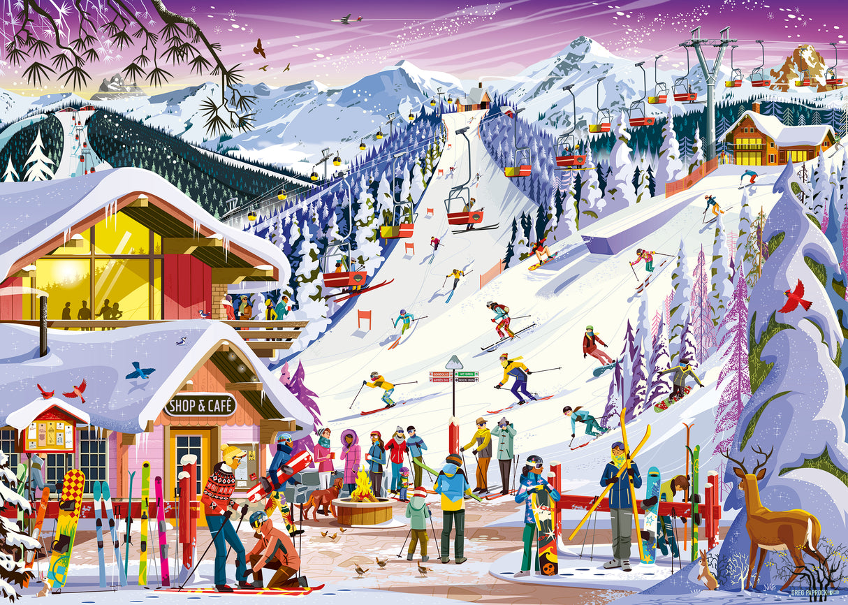 Ravensburger - Slope Side Spirit 1000 pieces