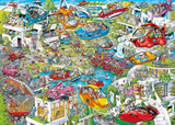 Ravensburger - Ray's Comic Series: Future Time 1000 pieces