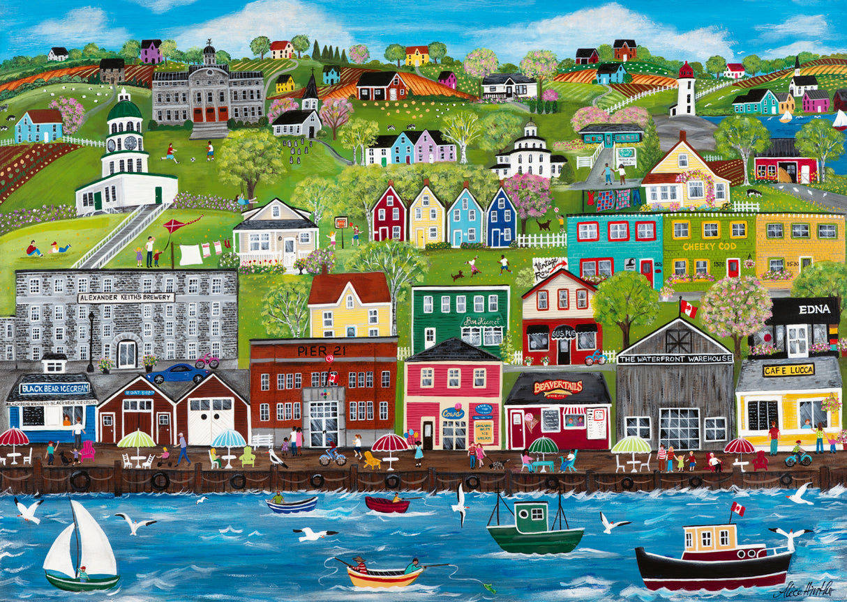 Ravensburger - Halifax Harbour 1000 pieces