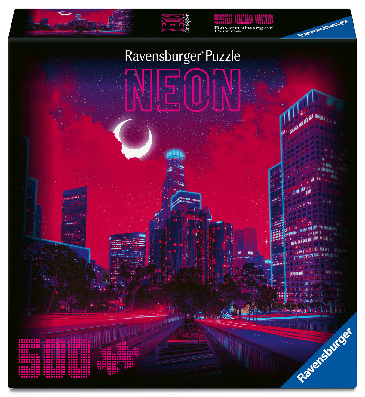 Ravensburger - Neon Collection Las Vegas WT Puzzle 500 pieces
