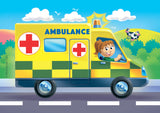 Ravensburger - Rescue Vehicles My First Puzzle 2/3/4/5 Pieces