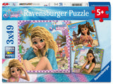 Ravensburger - Pz Mermaid Magic Puzzle 3x49 pieces
