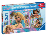 Ravensburger - Pz Mermaid Magic Puzzle 3x49 pieces
