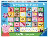 Ravensburger - Peppa Pig Alphabet Giant Floor Puzzle 24 Pieces