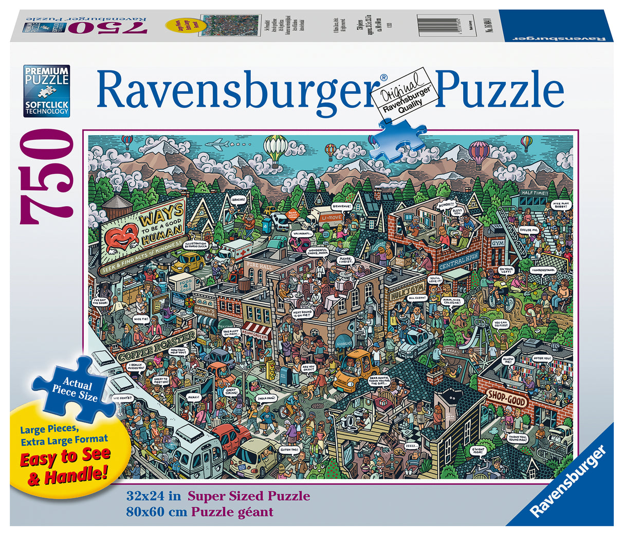 Ravensburger - Acts Of Kindness Puzzle 750 Piece Large Format