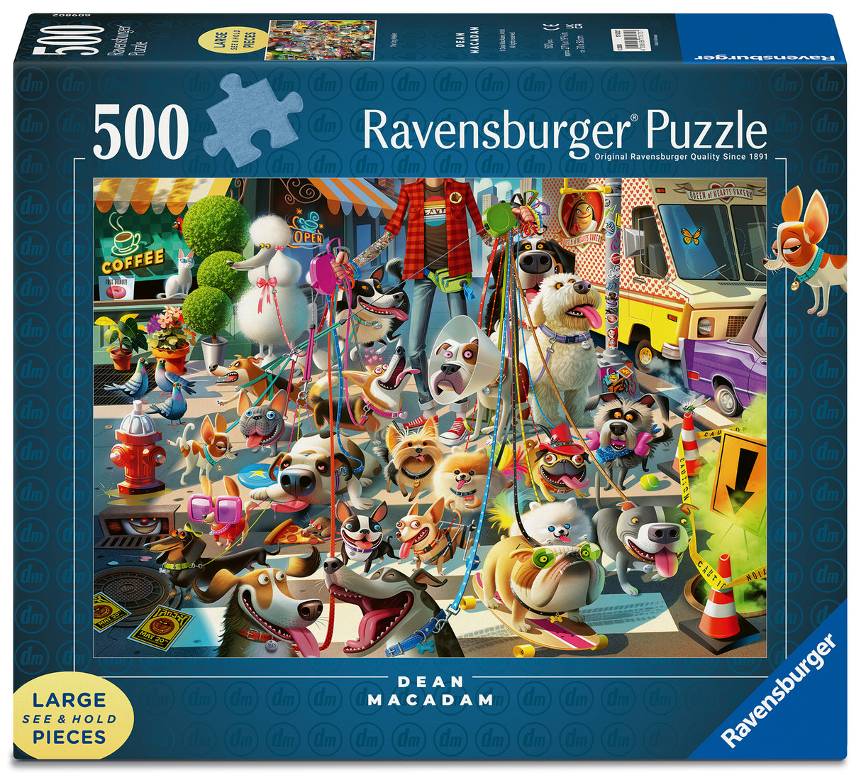 Ravensburger - The Dog Walker Puzzle 500 Pieces