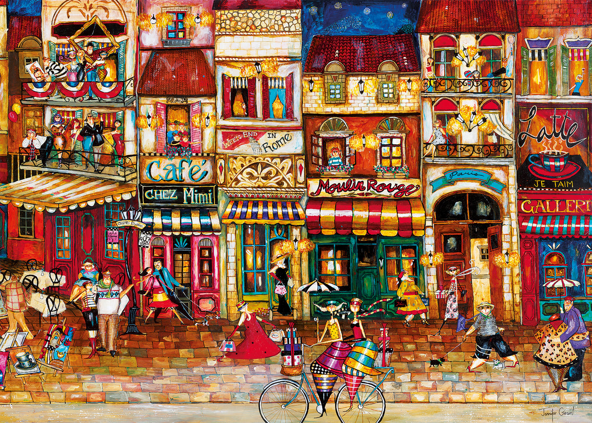 Ravensburger - Streets of France Halfcut