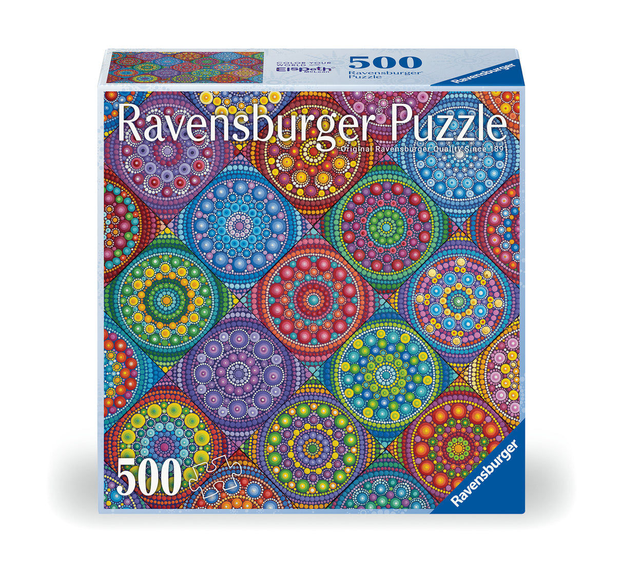 Ravensburger - Magnificent Mandalas Can500 Puzzle 500 Pieces