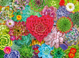 Ravensburger - For the Love of Succulents Puzzle 500 Pieces