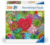 Ravensburger - For the Love of Succulents Puzzle 500 Pieces