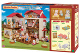 Sylvanian Families - Red Roof Country Home Gift Set-Secret Attic Playroom