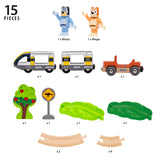 BRIO - Bluey Train Set 15 pieces