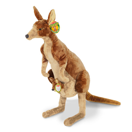 Melissa & Doug - Large Plush - Kangaroo and Joey