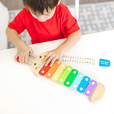 Melissa & Doug - Wooden Caterpillar Xylophone