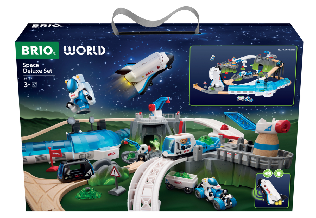 BRIO - Space Deluxe Set 53 pieces