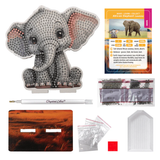 CrystalArt - Wildlife Buddies - Elephant - Modern Brands Australia