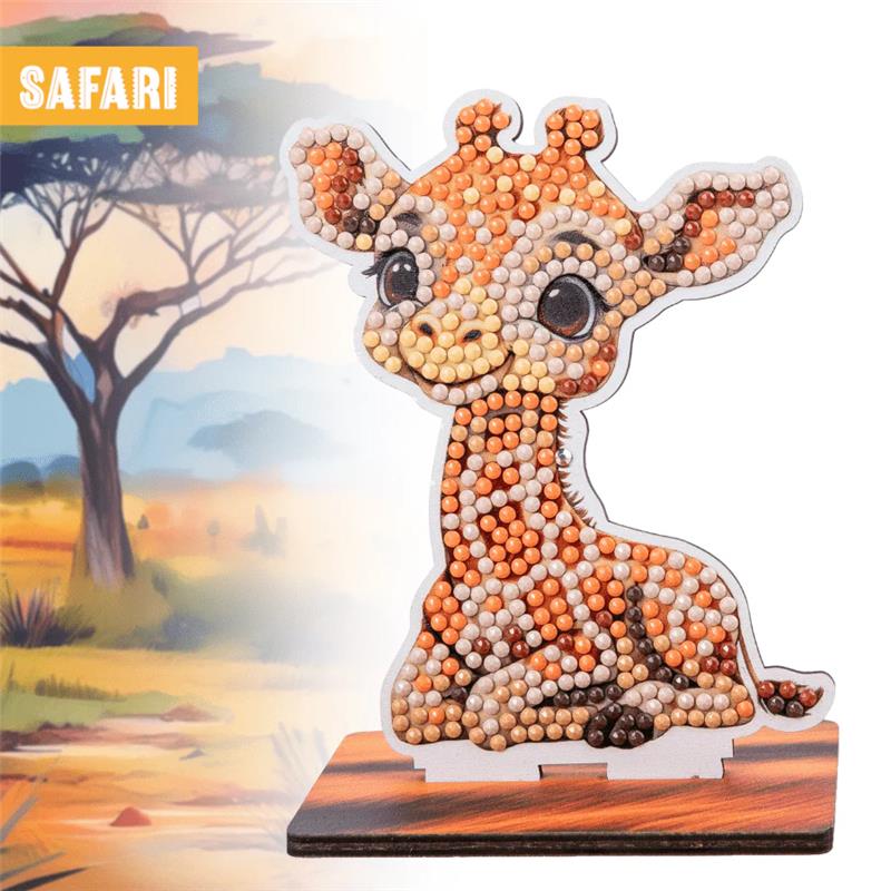 CrystalArt - Wildlife Buddies - Giraffe - Modern Brands Australia
