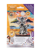 CrystalArt - Wildlife Buddies - Zebra - Modern Brands Australia