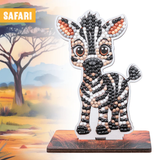 CrystalArt - Wildlife Buddies - Zebra - Modern Brands Australia